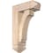 Ekena Millwork Imperial Arts and Crafts Smooth Bracket w/ Offset Brace, Douglas Fir, 5 1/2"W x 14"D x 22"H BKT0604X14X22IMP03SDF - alternate 1